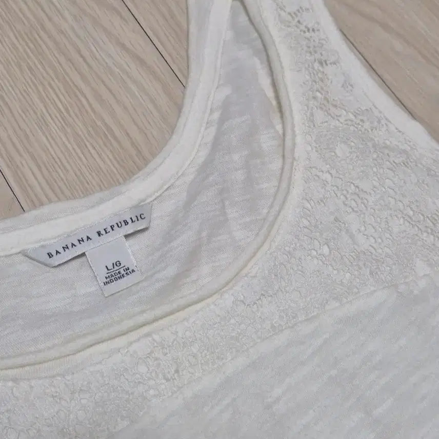 [BUNJANG] Vintage Mori Girl Ivory Lace Camisole / 빈티지 모리걸 하구미 레이스 나시