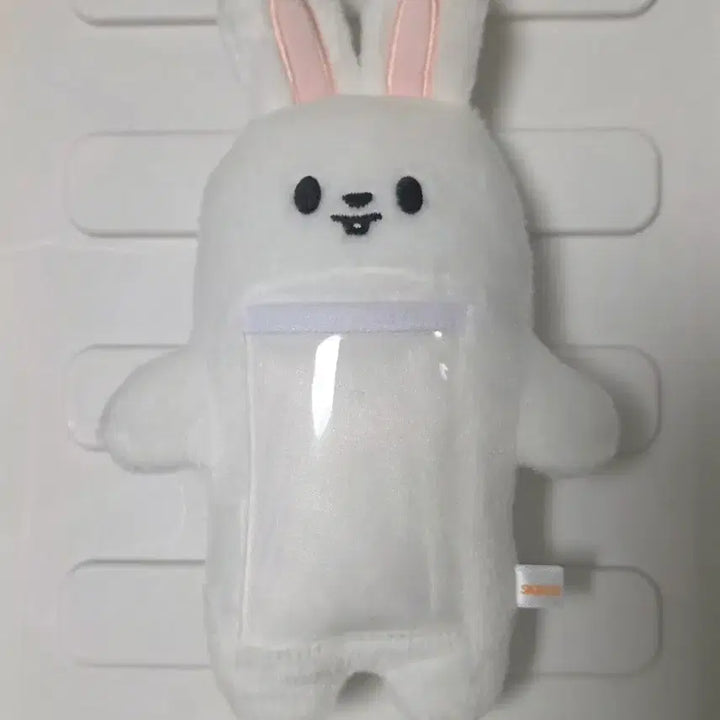 [BUNJANG] Stray Kids SKZOO Rabbit Ribbit Plush Photocard Holder / 스키즈 스키주 리빗 인형 포카홀더
