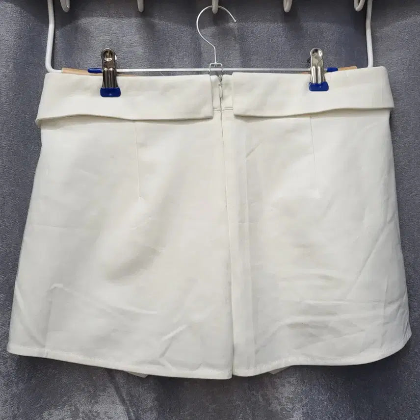 [BUNJANG] ZARA Basic Wrap Style Skirt Pants (White) / [ZARA] 자라 베이직 랩 스타일 치마바지 (화이트)
