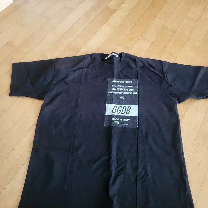 [BUNJANG] Golden Goose Ggdb Black Short Sleeve T-Shirt / 골든구스 Ggdb 블랙 반팔 티셔츠