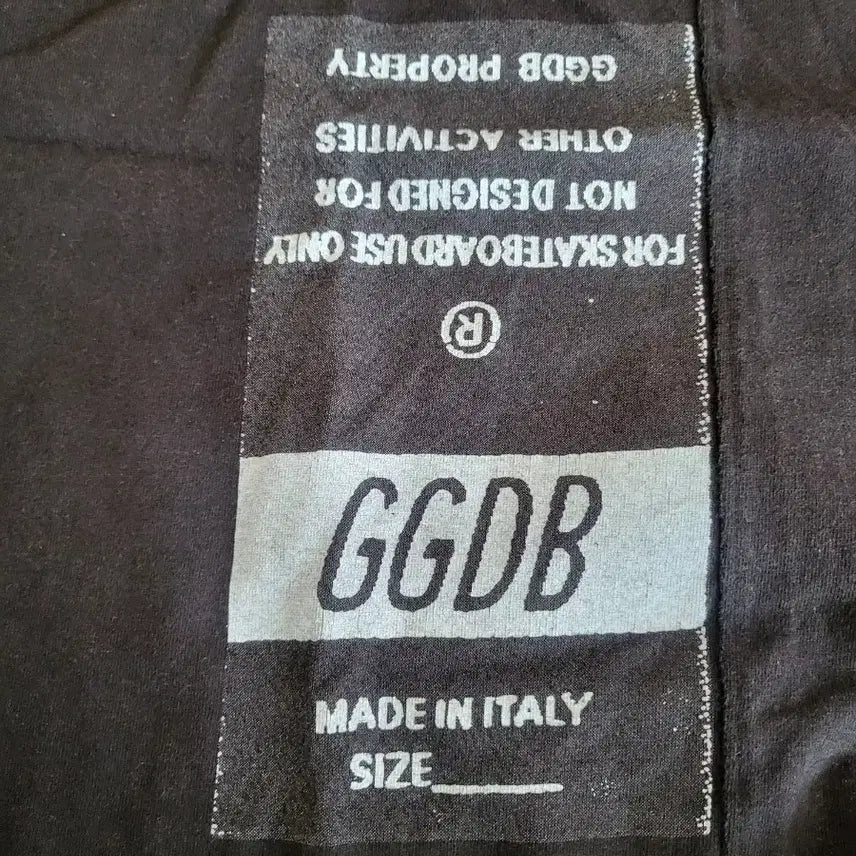 [BUNJANG] Golden Goose Ggdb Black Short Sleeve T-Shirt / 골든구스 Ggdb 블랙 반팔 티셔츠