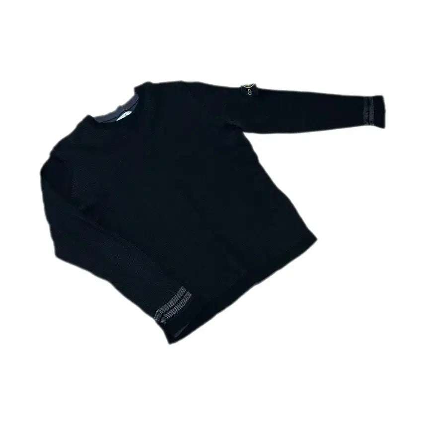 [BUNJANG] Stone Island 19SS Black Waffle Knit / 스톤아일랜드 19ss 블랙 와플 니트