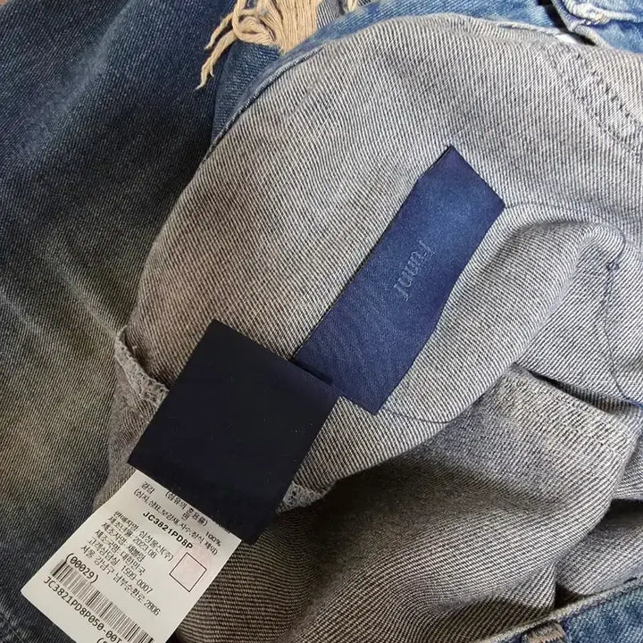 [BUNJANG] Juun.J Carpenter Distressed Denim Pants / 준지 카펜터 디스 데님 팬츠