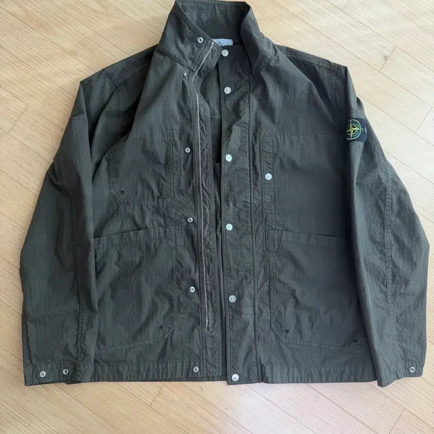 [BUNJANG] Stone Island 25SS Stretch Ripstop Jacket (Khaki) / (XXL)25SS 스톤아일랜드 스트레치 립스탑 자켓(카키/V0054)