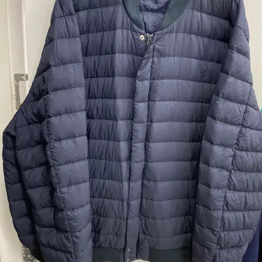 [BUNJANG] Polo Ralph Lauren Lightweight Puffer Jacket Navy / [4~5XL/빅사이즈] 정품 폴로 랄프로렌 경량 패딩 자켓 네이비