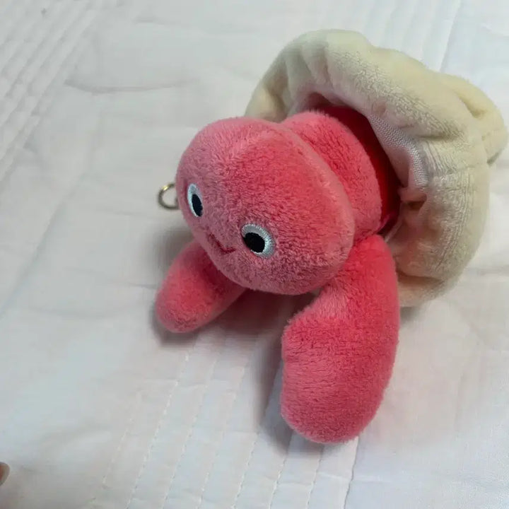 [BUNJANG] Pink Hermit Crab Plush Toy / 소라게 인형