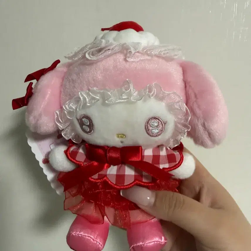 [BUNJANG] Sanrio My Melody Whiffing Cherry Plush / 산리오 훠핑체리 마이멜로디 인형