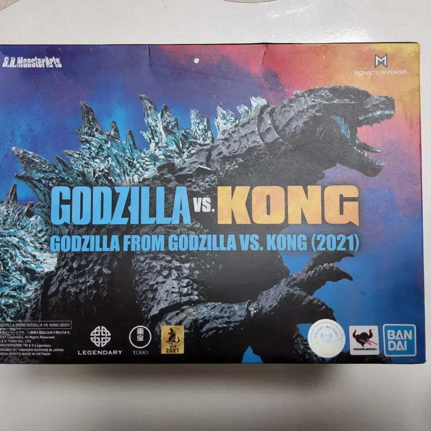 [BUNJANG] S.H.MonsterArts Godzilla vs. Kong Figure Set (Sealed) / (미개봉) S.H.MonsterARTS 고질라 VS 콩 피규어 세트