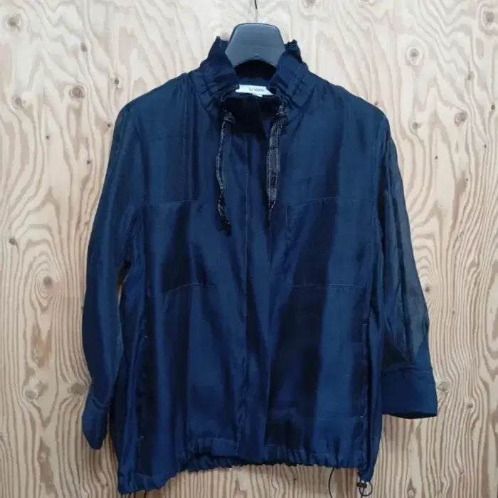 [BUNJANG] SJ Wani Sheer Blouson Jacket / SJ WANI 에스제이와니 시스루 블루종 쟈켓