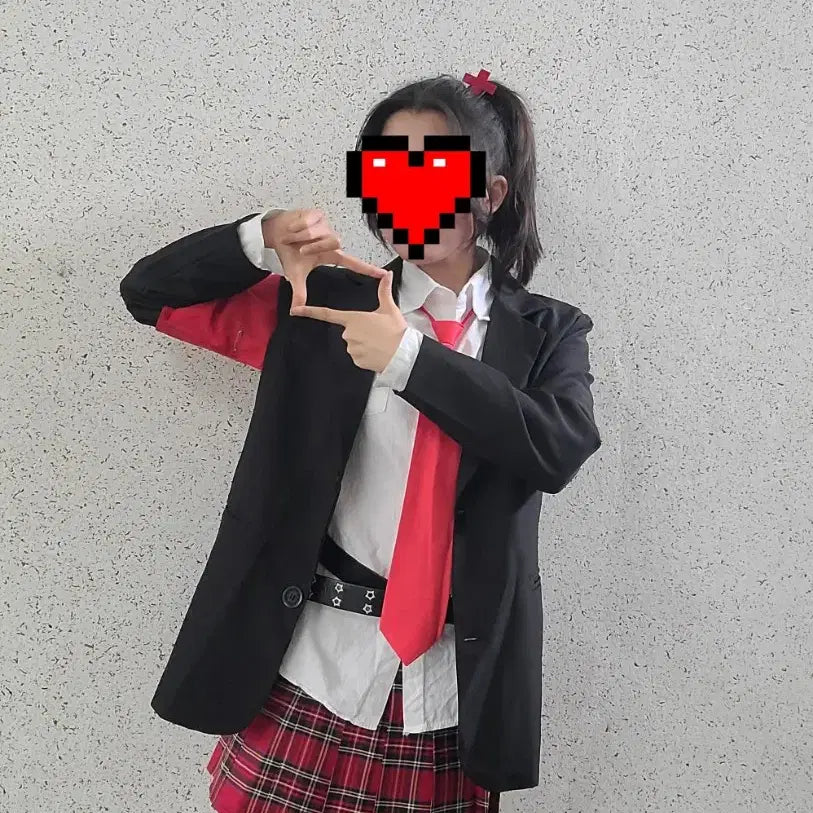 [BUNJANG] CharacterPickerController School Uniform Costume Rental / 캐릭캐릭 체인지 아무 교복 대여