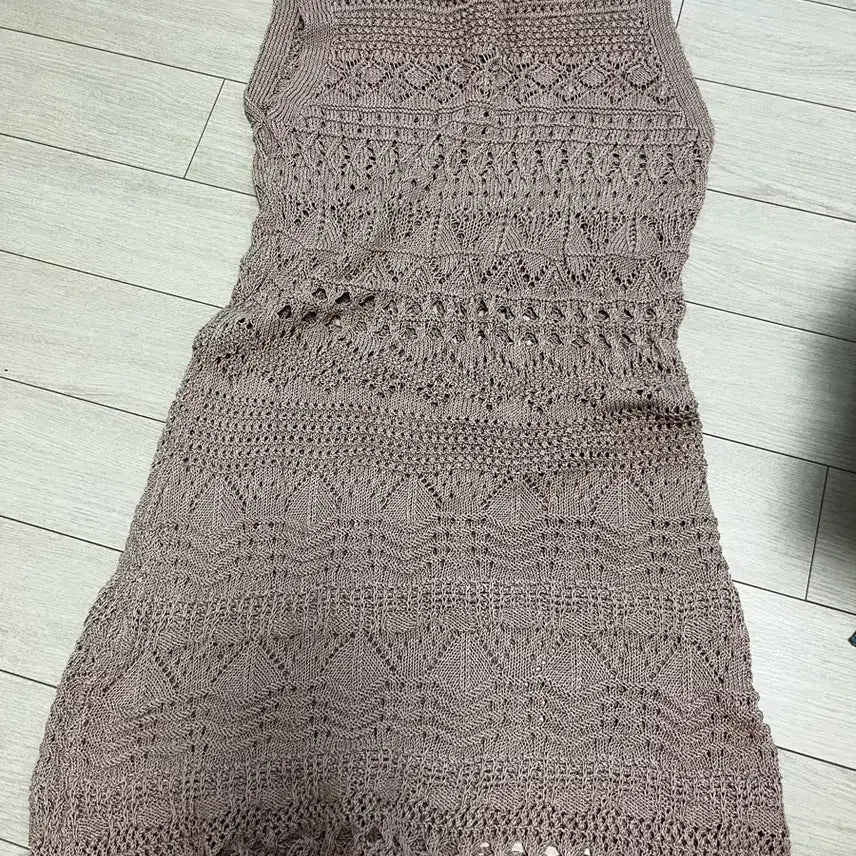 [BUNJANG] ZARA Layered Knit Long Dress / ZARA 자라 니트 레이어드 롱 원피스