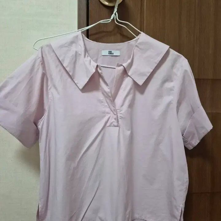 [BUNJANG] ISSUE NUMBER Light Purple Short Sleeve Blouse / ISSUE NUMBER 연보라 반팔 블라우스