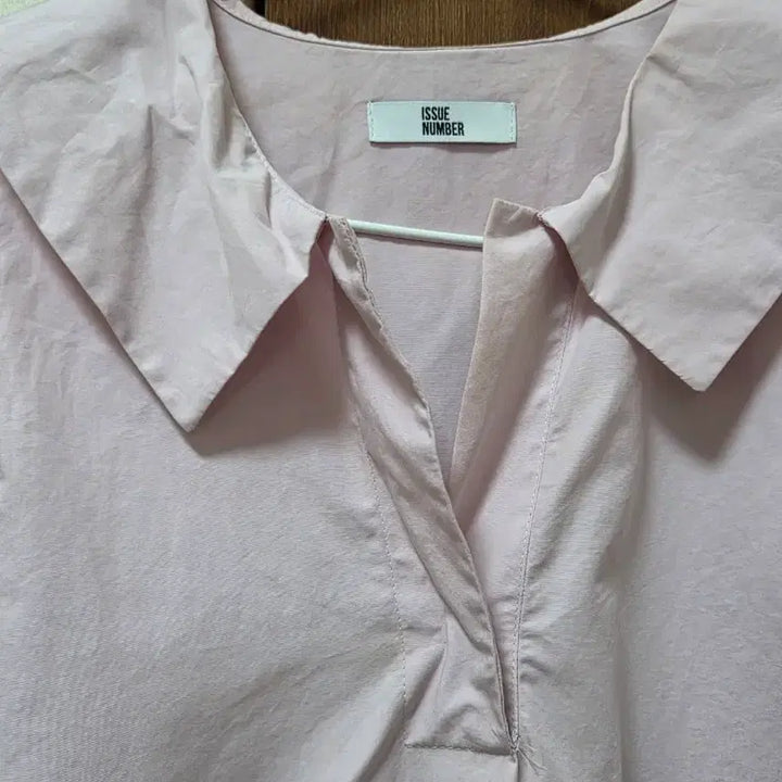 [BUNJANG] ISSUE NUMBER Light Purple Short Sleeve Blouse / ISSUE NUMBER 연보라 반팔 블라우스