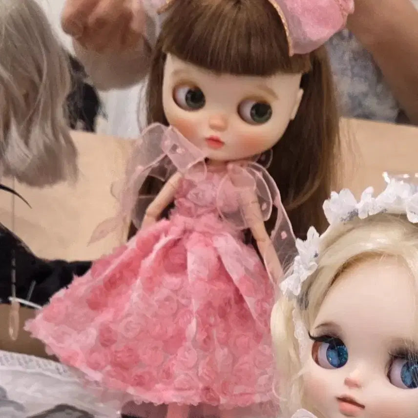 [BUNJANG] Blythe Rose Dress Set / 브라이스 장미 원피스
