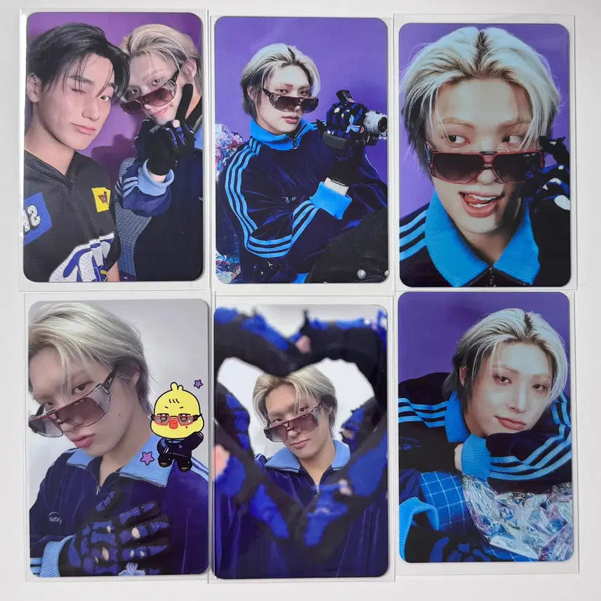 [BUNJANG] ATEEZ Mingi ANITEEZ IN COLOR Trading Card Set (6 pcs) / 에이티즈 민기 애니티즈 인 컬러 트레카 세트 6장