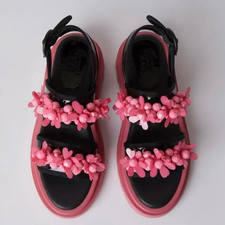 [BUNJANG] Scommara Bonnie Flora Sandals (240) / 240 슈콤마보니 플로라 샌들