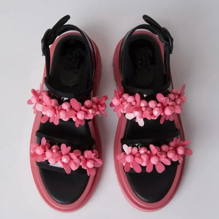 [BUNJANG] Scommara Bonnie Flora Sandals (240) / 240 슈콤마보니 플로라 샌들