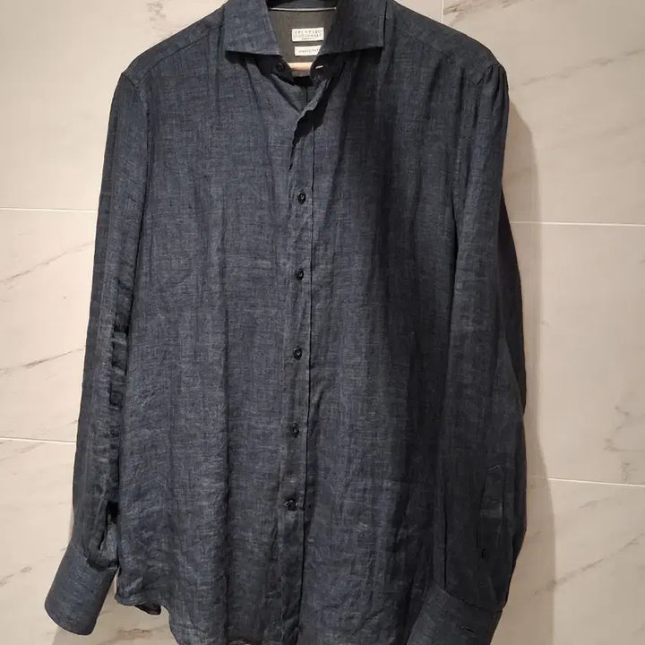 [BUNJANG] Brunello Cucinelli Linen Shirt (M) / 브루넬로 쿠치넬리 기본 린넨 셔츠(M)