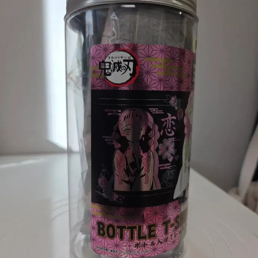 [BUNJANG] Demon Slayer Mitsuri Kanroji Bottle T-Shirt (Free Size) / 귀멸의칼날 칸로지 미츠리 보틀 티셔츠 F