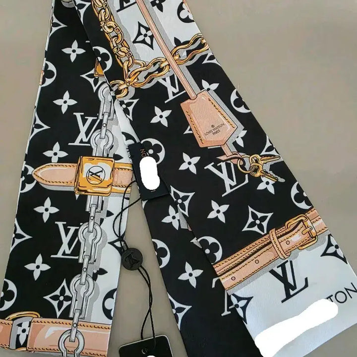 [BUNJANG] Silk Scarf (Multiple Designs) / 방도 스카프