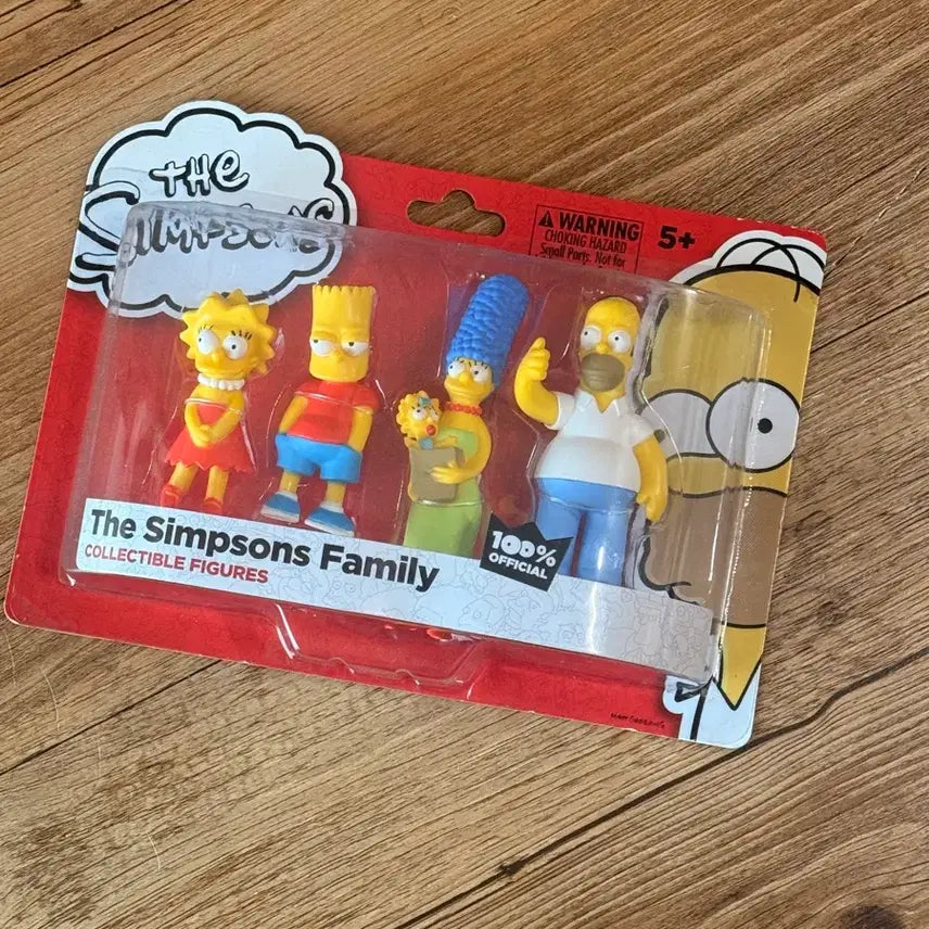 [BUNJANG] The Simpsons Family Character Figure Set (Sealed) / 심슨 가족 캐릭터 피규어 세트
