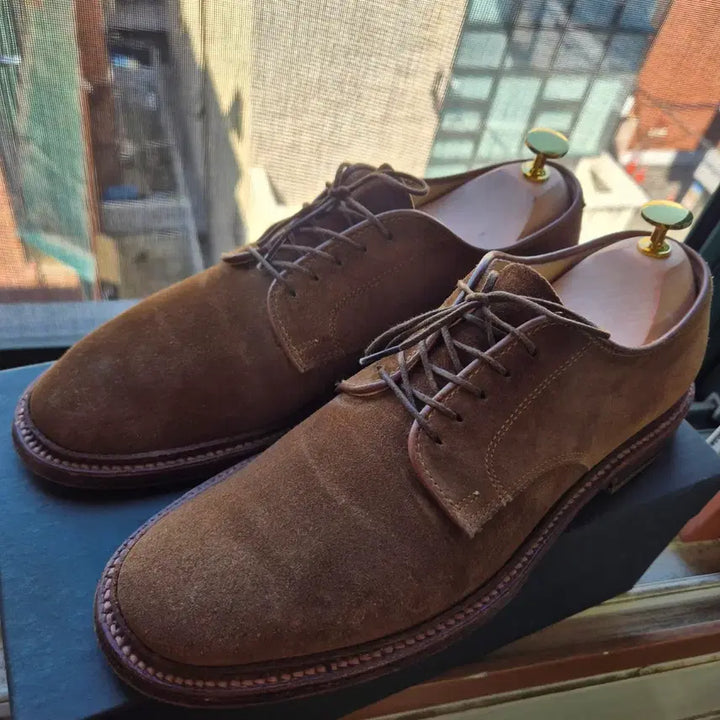 [BUNJANG] Alden 29336F Snuff Suede Derby / 알든 29336f 스너프 스웨이드 더비 8e