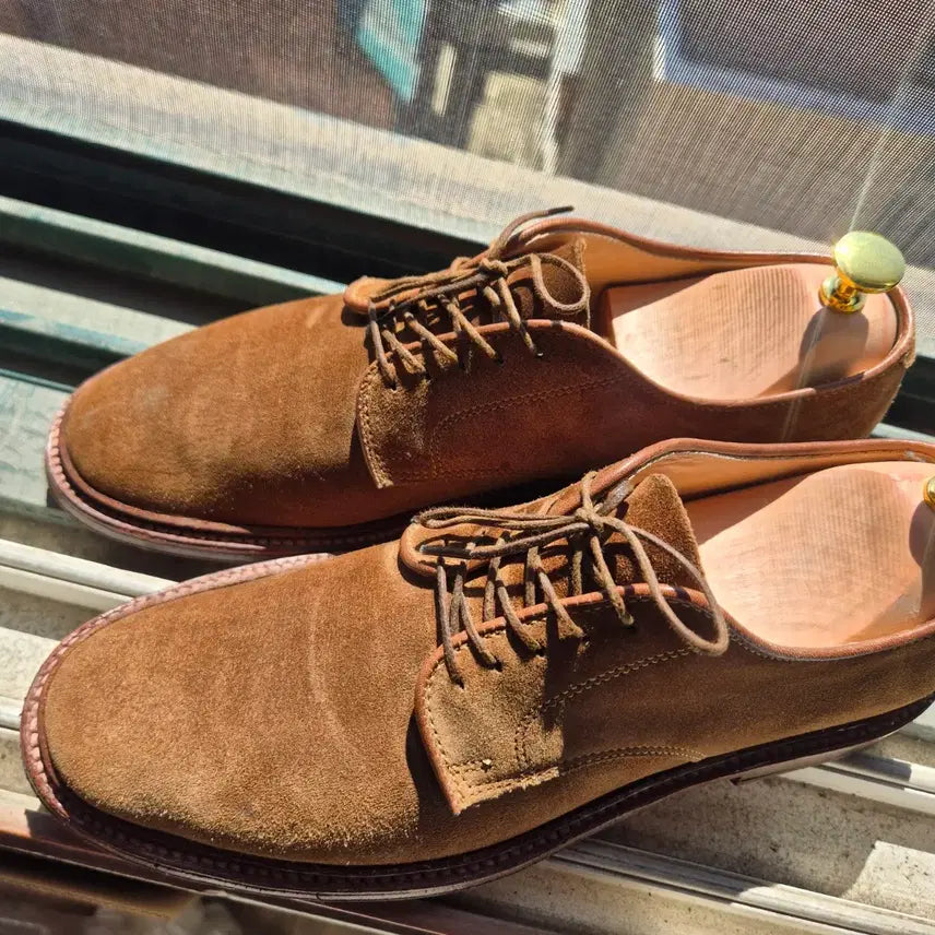 [BUNJANG] Alden 29336F Snuff Suede Derby / 알든 29336f 스너프 스웨이드 더비 8e