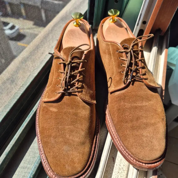 [BUNJANG] Alden 29336F Snuff Suede Derby / 알든 29336f 스너프 스웨이드 더비 8e