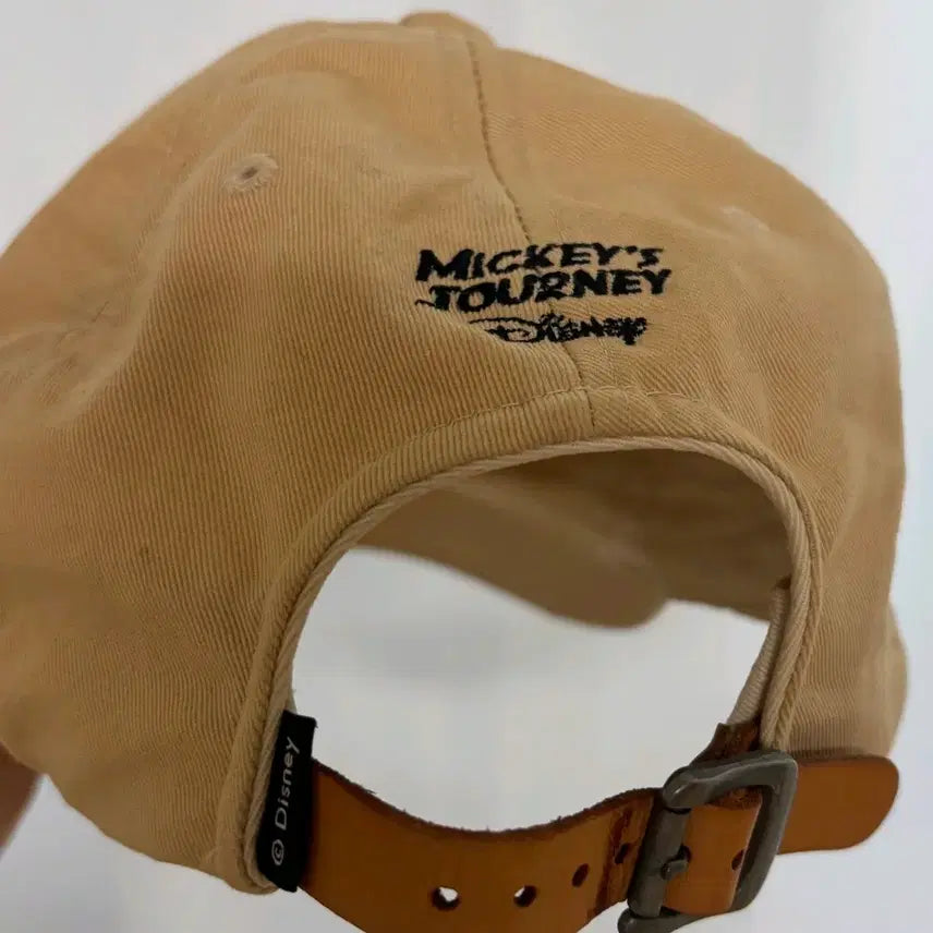 [BUNJANG] Disney Mickey Mouse Baseball Cap Beige / 미키마우스 캡모자 베이지색