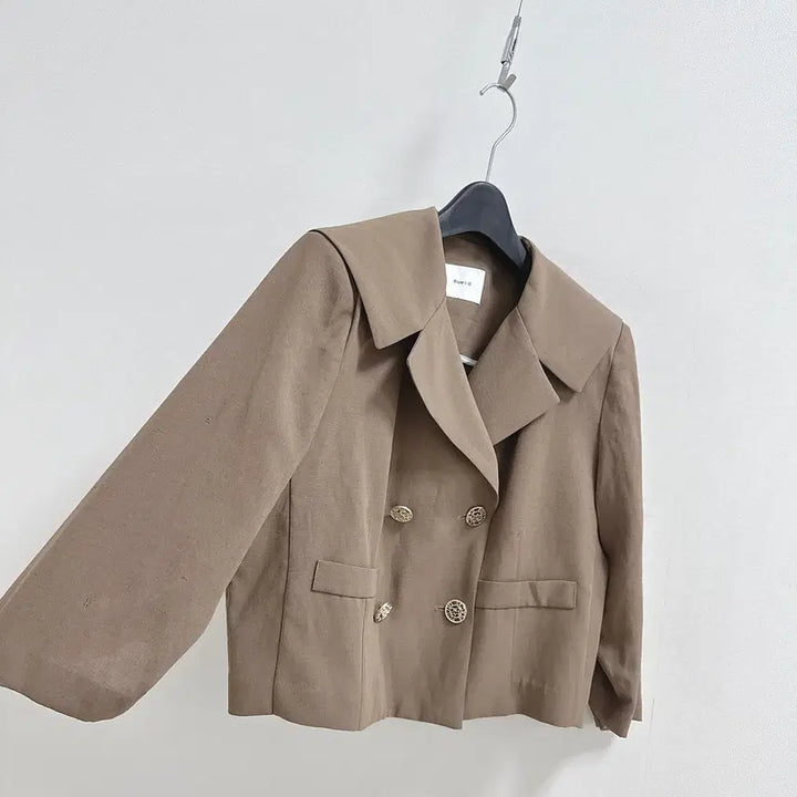 [BUNJANG] Bluesid Double Button Linen Jacket / 제평 블루아이디 더블버튼 린넨 자켓