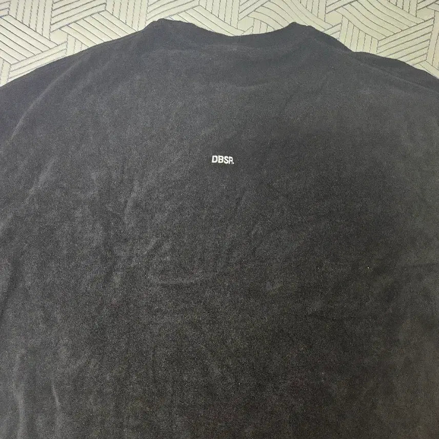 [BUNJANG] DBSA Black Towel Material Oversized T-Shirt 2XL / DBSA 블랙 타월재질 오버핏 티셔츠 2xl
