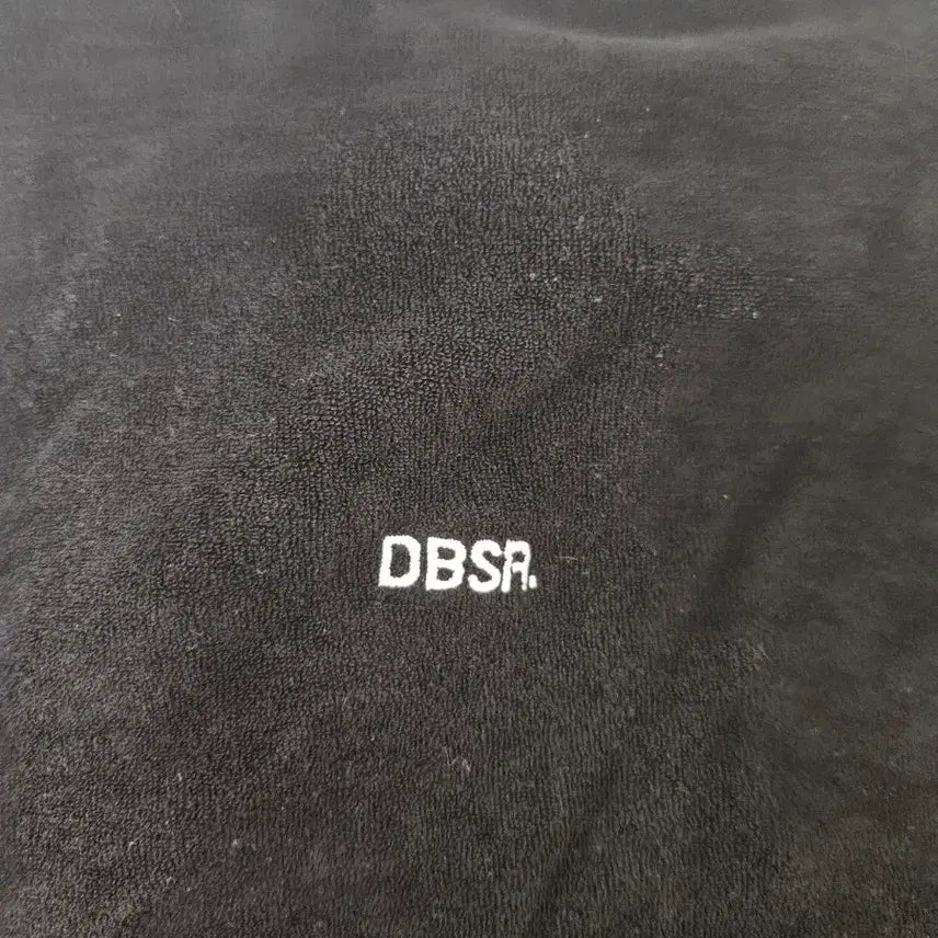 [BUNJANG] DBSA Black Towel Material Oversized T-Shirt 2XL / DBSA 블랙 타월재질 오버핏 티셔츠 2xl