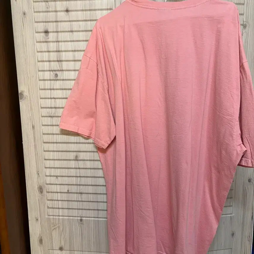 [BUNJANG] Stussy Pink World Tour Short Sleeve T-Shirt / 스투시 핑크 월드 투어 반팔 티셔츠