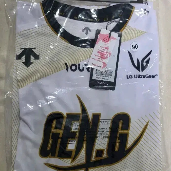 [BUNJANG] Gen.G 2024 Worlds Uniform No Marking (Canyon Kit Included) / 젠지 2024 월즈 유니폼 노마킹 새상품(캐니언 키트보유)