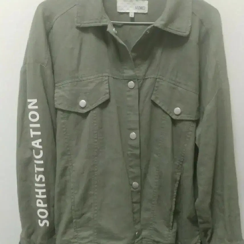 [BUNJANG] MIXXO Khaki Linen Jacket / 미쏘  카키색 린넨 자켓