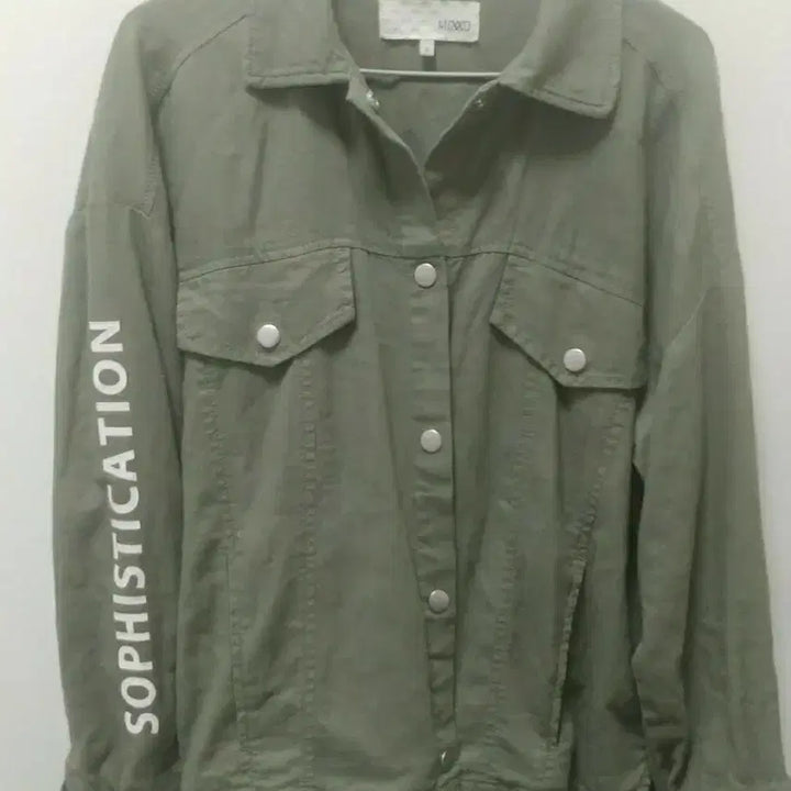 [BUNJANG] MIXXO Khaki Linen Jacket / 미쏘  카키색 린넨 자켓