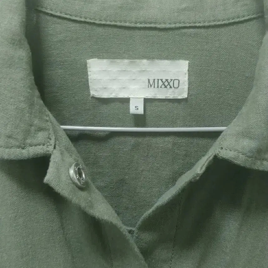 [BUNJANG] MIXXO Khaki Linen Jacket / 미쏘  카키색 린넨 자켓