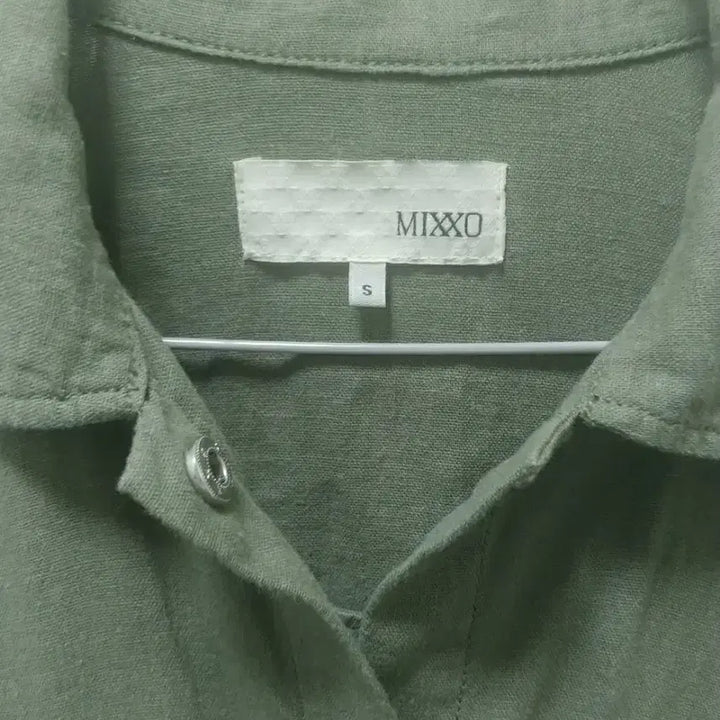 [BUNJANG] MIXXO Khaki Linen Jacket / 미쏘  카키색 린넨 자켓