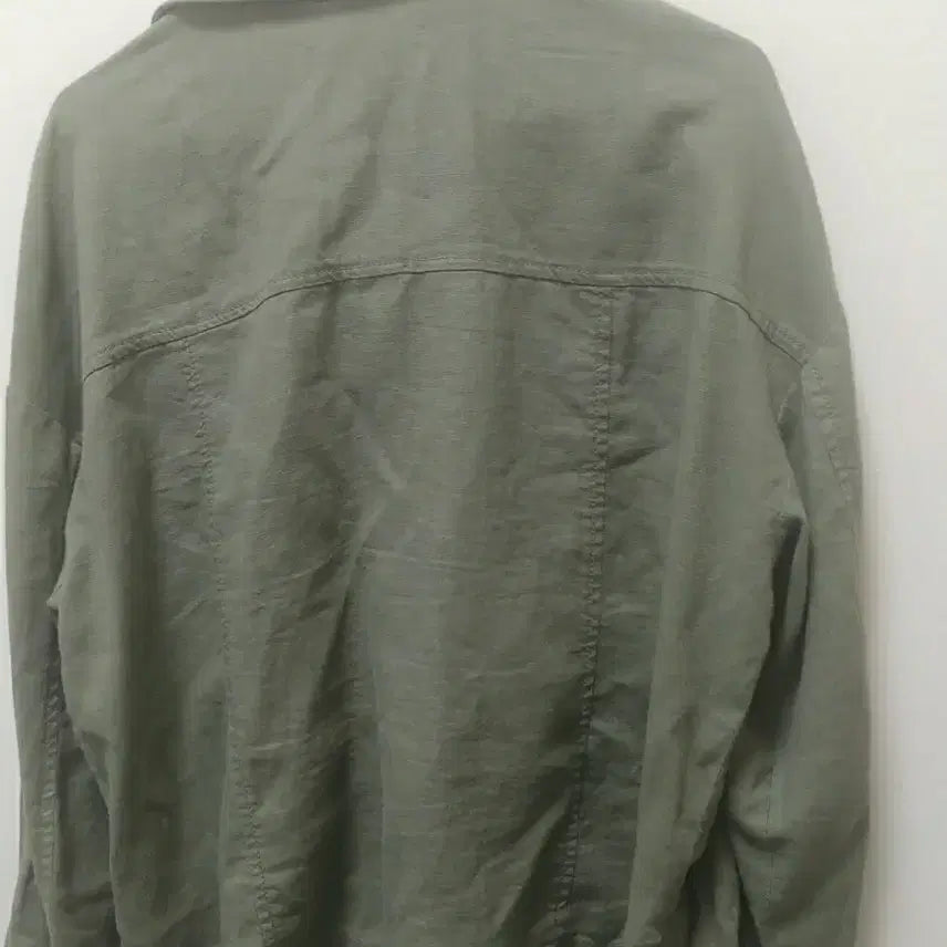 [BUNJANG] MIXXO Khaki Linen Jacket / 미쏘  카키색 린넨 자켓
