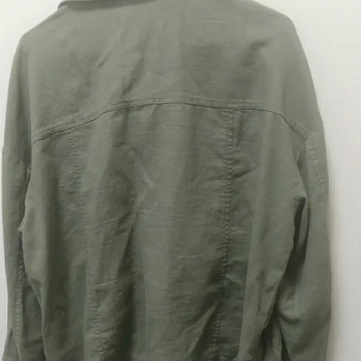 [BUNJANG] MIXXO Khaki Linen Jacket / 미쏘  카키색 린넨 자켓
