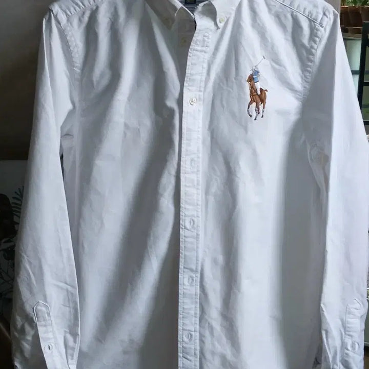 [BUNJANG] Polo Ralph Lauren White Oxford Shirt / 폴로 랄프로렌 화이트 옥스포드 셔츠