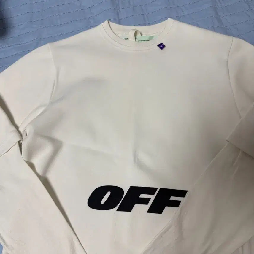 [BUNJANG] Off-White OFF Logo Sweatshirt XS / 오프화이트 레이어드 티셔츠 xs