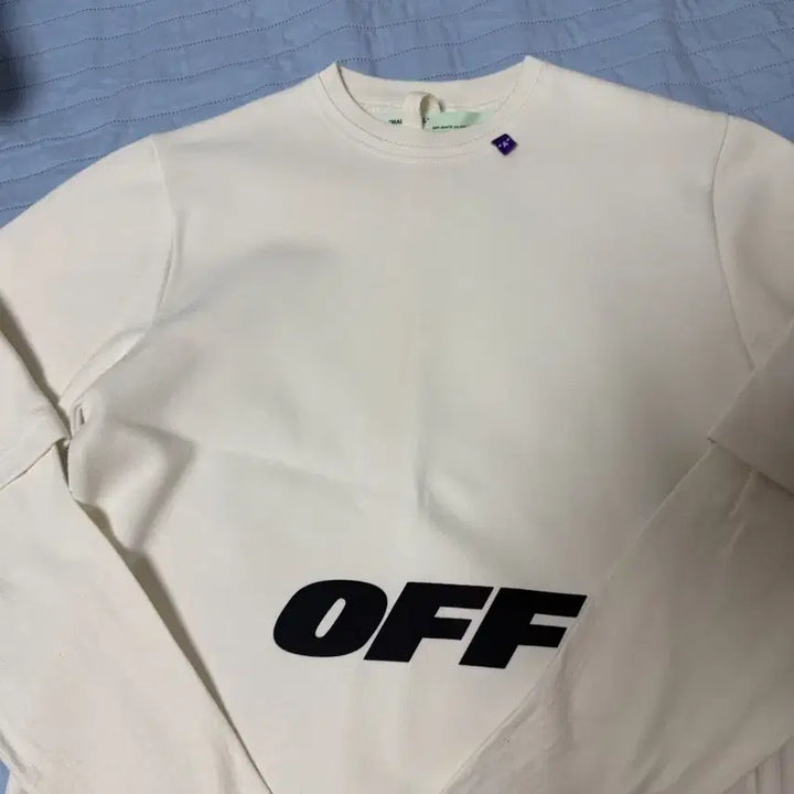 [BUNJANG] Off-White OFF Logo Sweatshirt XS / 오프화이트 레이어드 티셔츠 xs