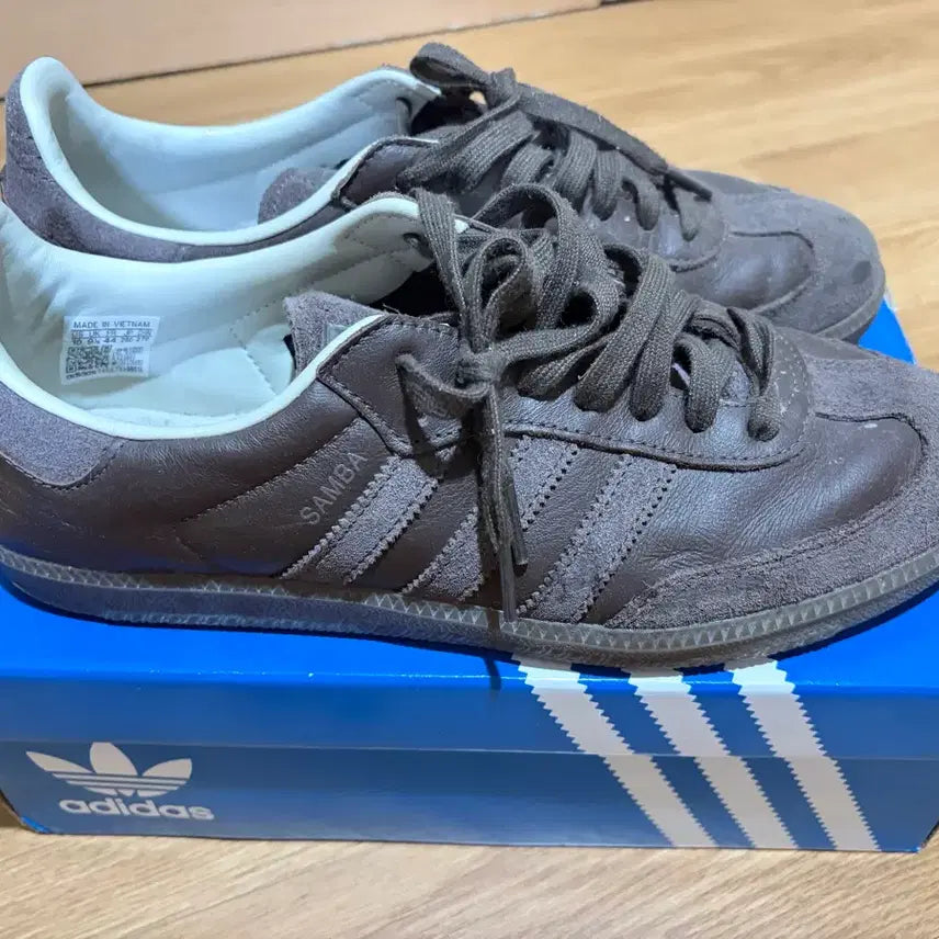 [BUNJANG] Adidas Samba Brown Sneakers / 아디다스 삼바 브라운