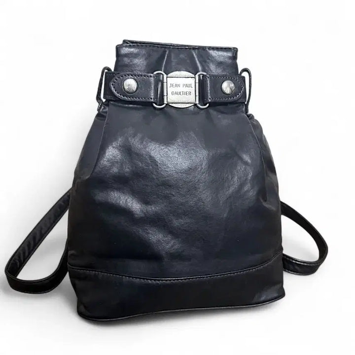 [BUNJANG] Jean Paul Gaultier Archive Leather Mini Backpack / 장폴고티에 아카이브 가죽 미니 백팩