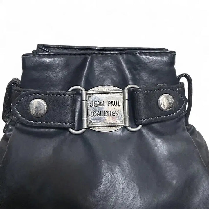 [BUNJANG] Jean Paul Gaultier Archive Leather Mini Backpack / 장폴고티에 아카이브 가죽 미니 백팩