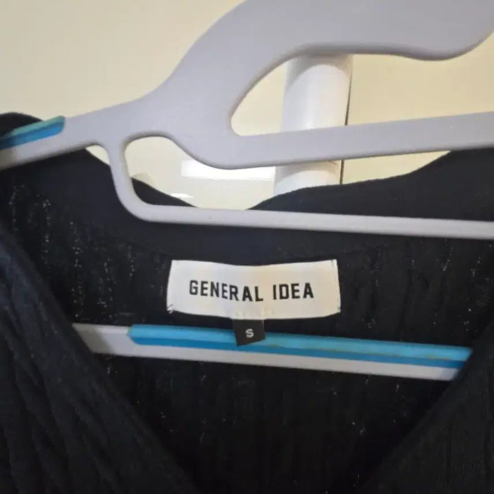 [BUNJANG] General Idea Black Short Sleeve Cardigan / 제너럴아이디어 반팔 가디건 블랙