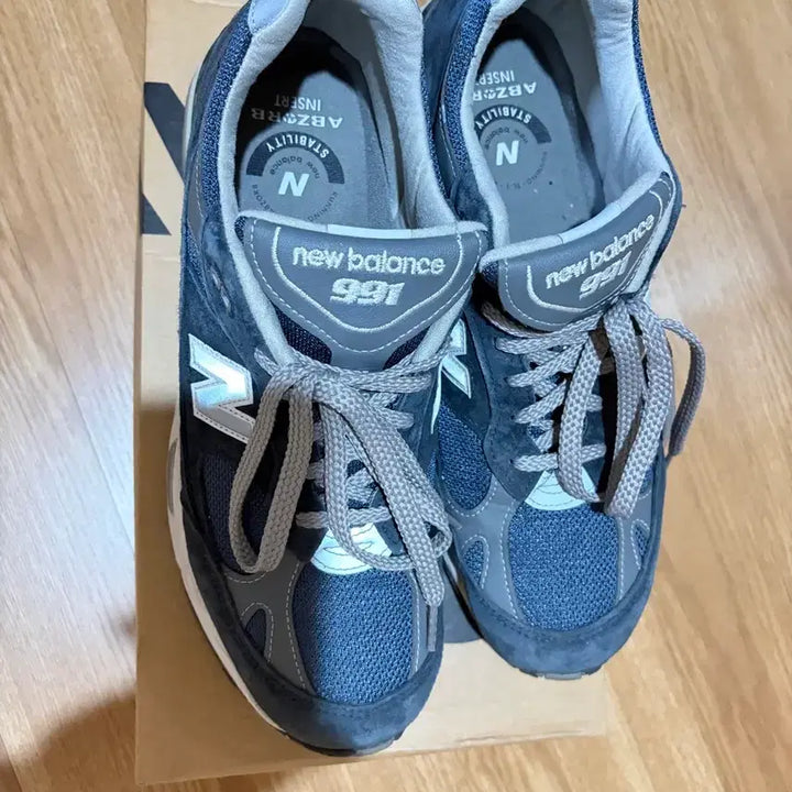 [BUNJANG] New Balance 991 Navy 280mm / 뉴발란스 991 네이비 280