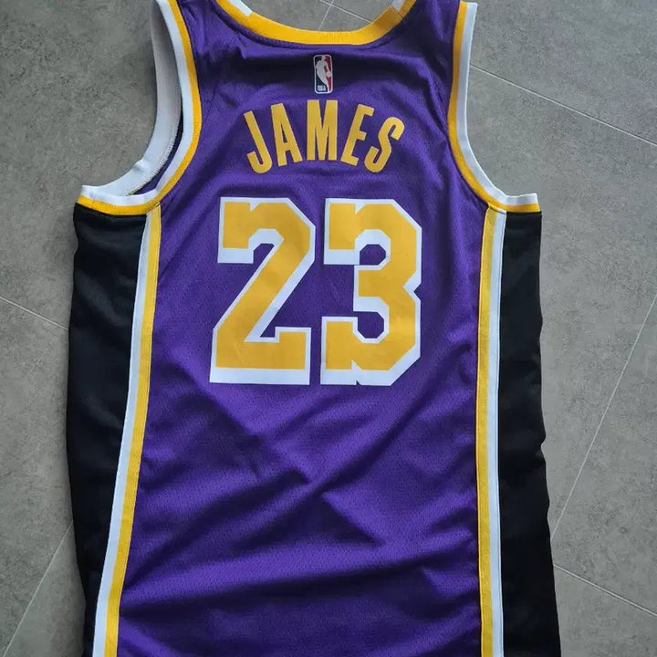 [BUNJANG] Nike LeBron James LA Lakers Swingman Jersey (Size M) / 44 M NBA 나이키 르브론 제임스 LA 레이커스 유니폼 스윙맨 저지
