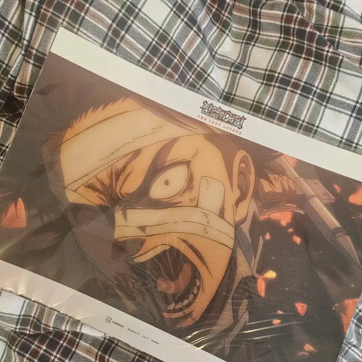 [BUNJANG] Attack on Titan Artgraphy Print / 진격의거인 아트그라피